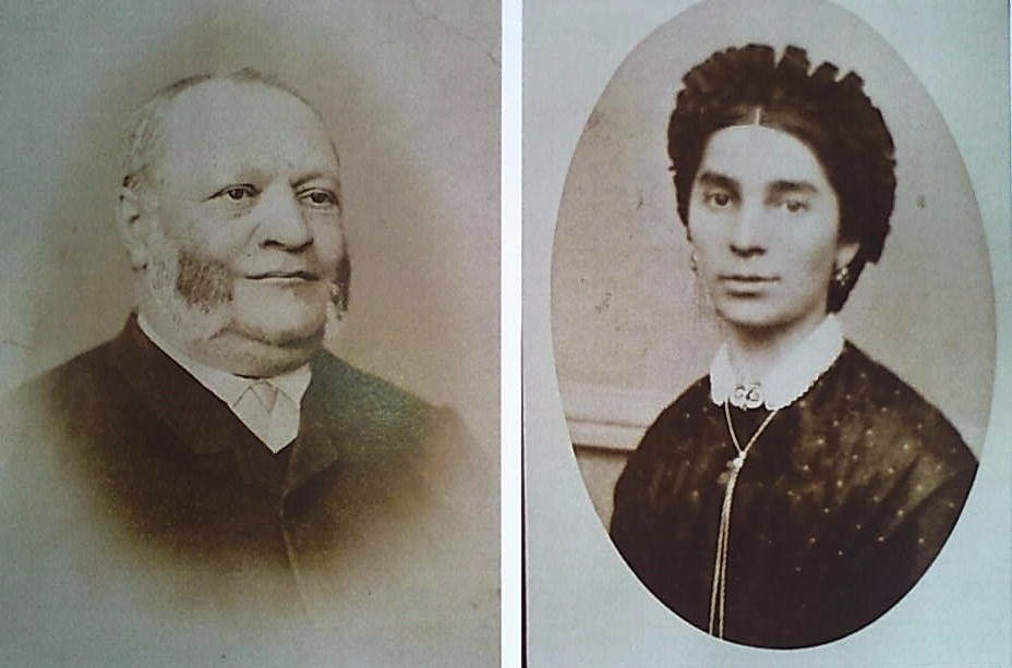 Joseph und seine Frau Fanny Daniel (Sammlung: Christopher B.)