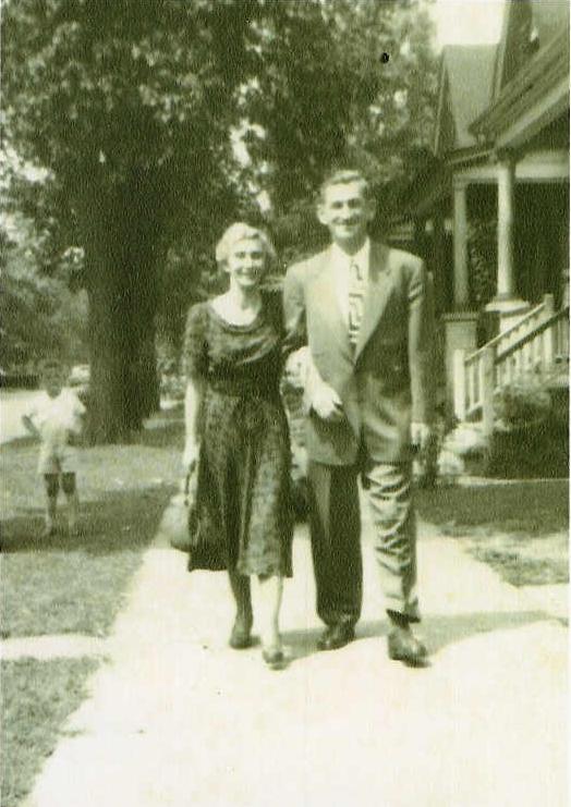 Harry Lang mit seiner Frau Ilse in Chicago