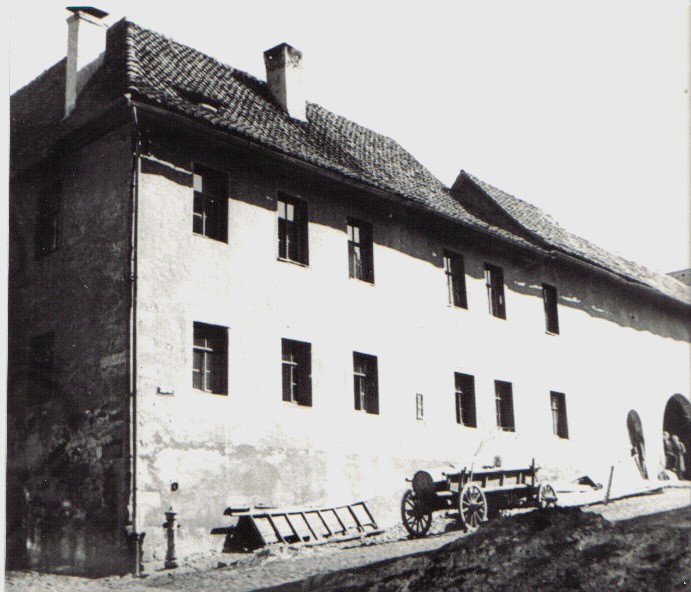 Die alte Posthalterei (erbaut 1436) in Schleusingen (Sammlung: Hans Schulz)