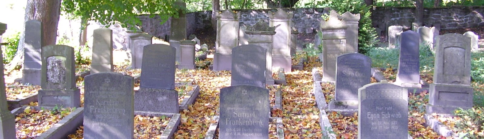Der jüdische Friedhof in Schleusingen
